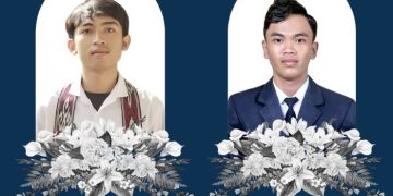 Dua mahasiswa UGM, Bagus Adi Parayogo (kiri) dan Septian Eka Rahmadi (kanan) yang tewas saat KKN di Maluku Tenggara. (Instagram.com/@kknugm.yogyakarta)